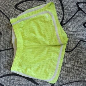 Justice neon shorts size 10